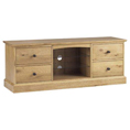 Corndell Country Oak Large TV Cabinet OR966
